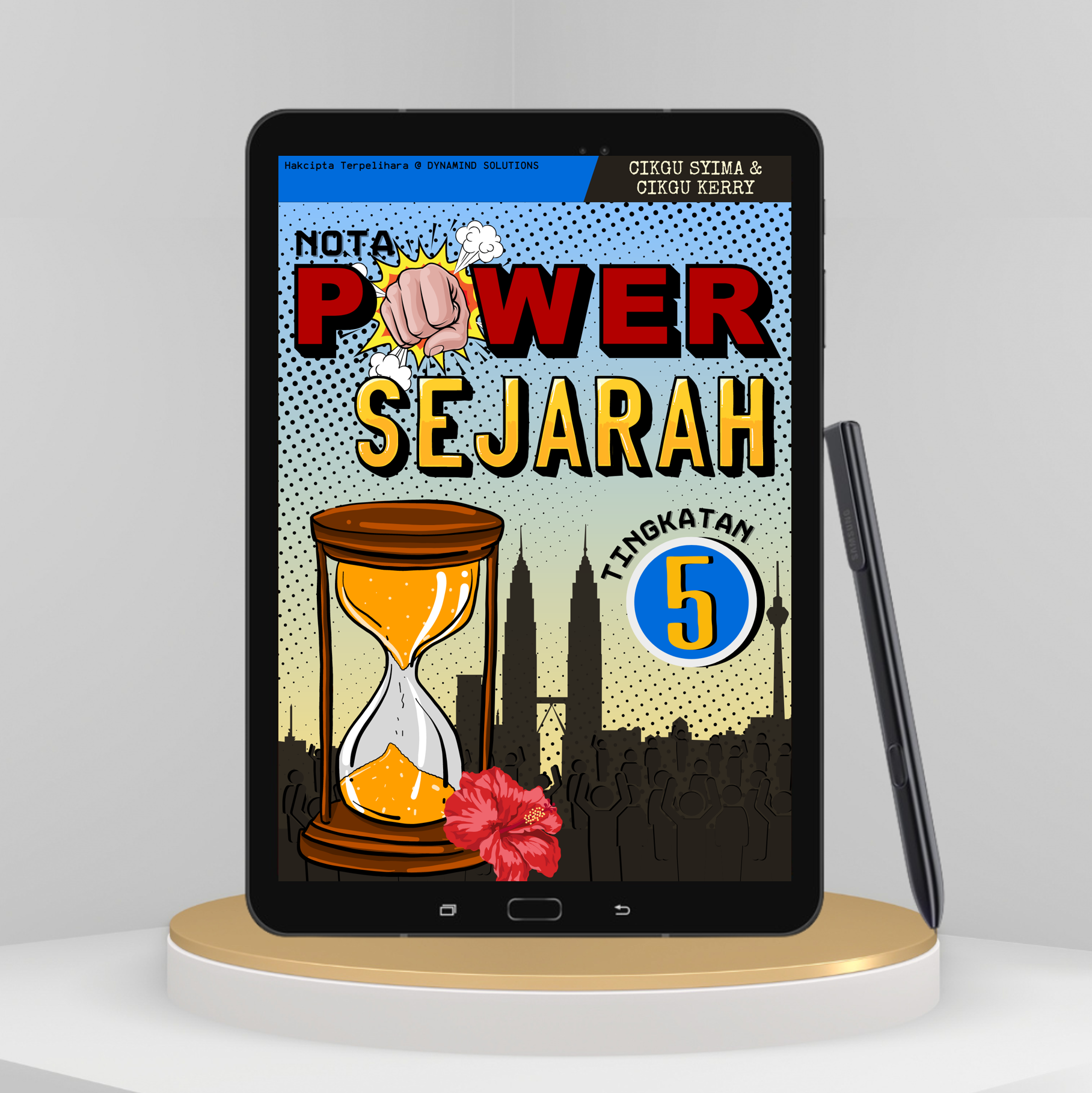 FrontPage Square tablet on platform